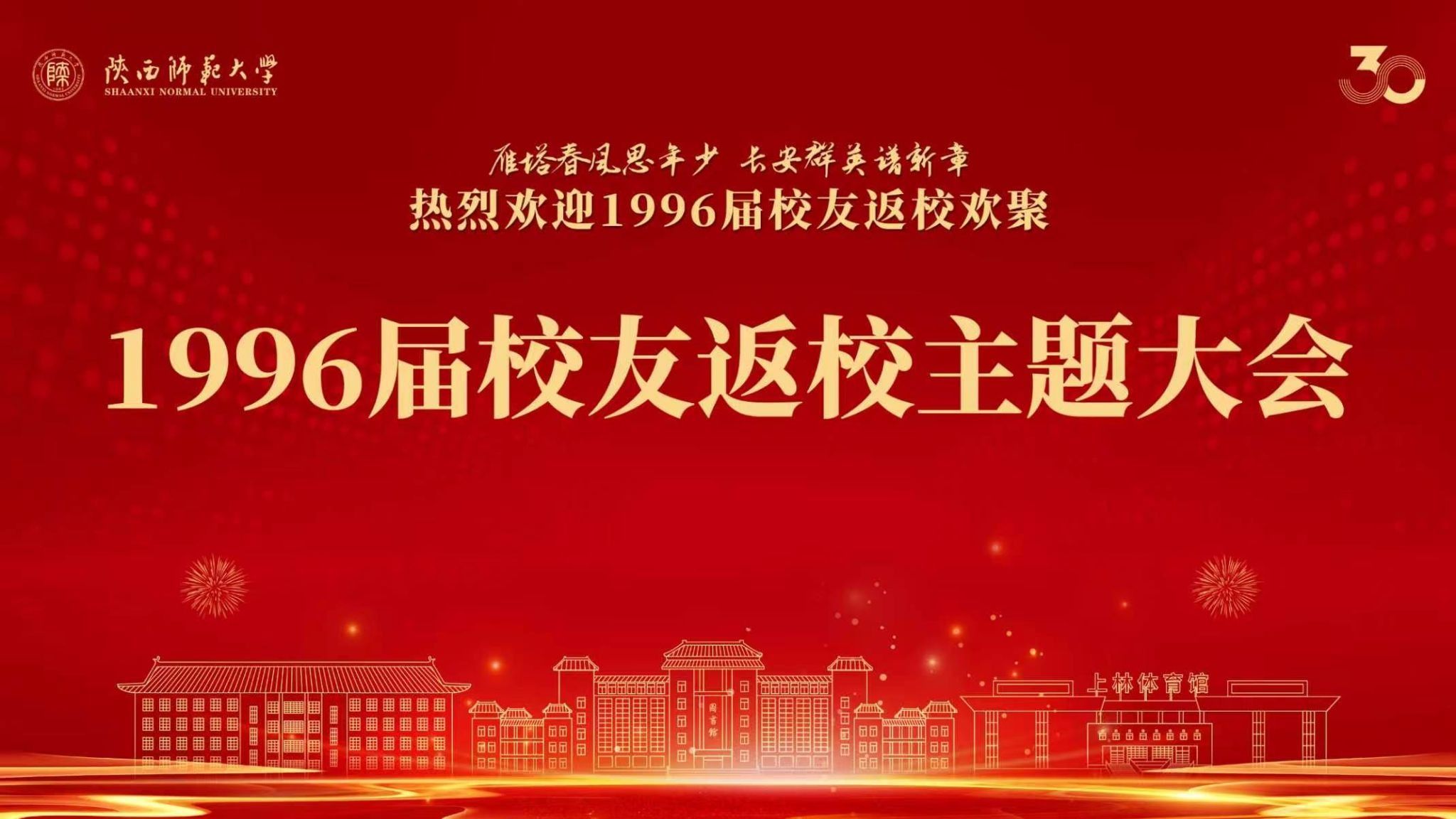 我校举办1996届校友毕业30年返校主题大会